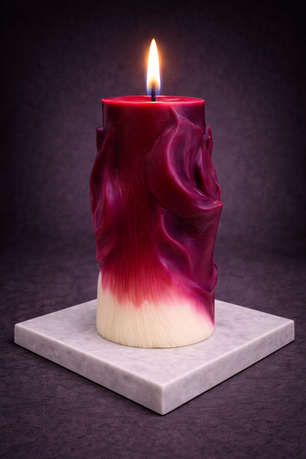 Moonlit Lily™ Candle – Elegant Floral Candle with Soft Inner Glow